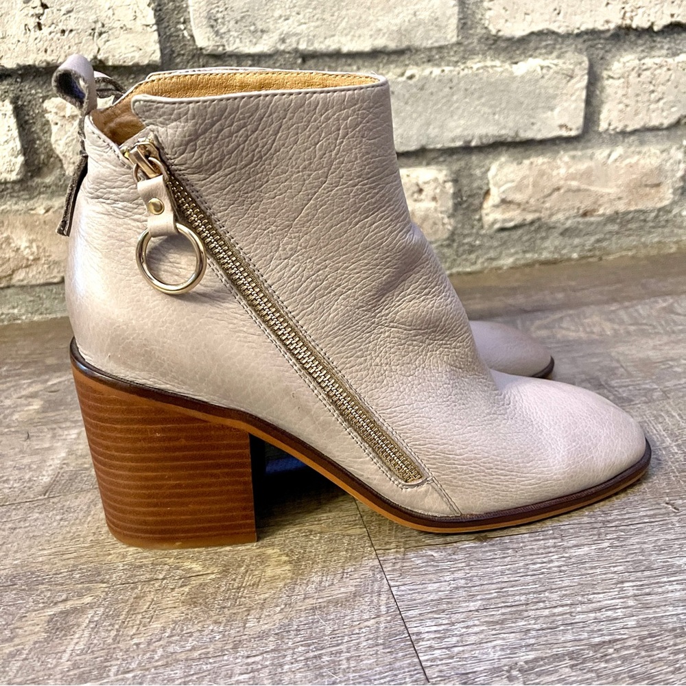 Anthropologie Silent D Dania Leather Booties - image 4